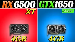 RX 6500 XT vs. GTX 1650 Super | How Much Performance Difference?