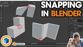 Getting Started with SNAPPING in Blender! Snapping Tools Tutorial