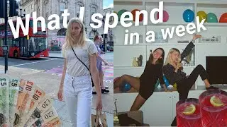 London student | What I spend as in a week vlog