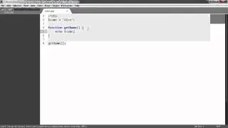 Learn PHP: Variable Scope