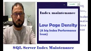 Low Page Density ( a big Index Performance Issue)