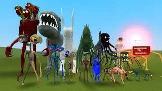 NEW ALL TREVOR HENDERSON CREATURES SIZE COMPARISON!! UPDATED 2022! Garrys Mod [and Leovincible]