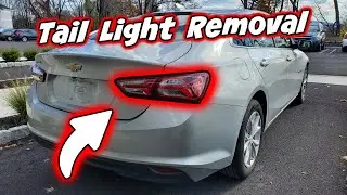 How To Replace Chevy Malibu Tail Light Assembly ✅ (2016 - Current)