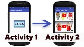 Play Videos in Second Activity on Button Click from Main Activity in Android Studio