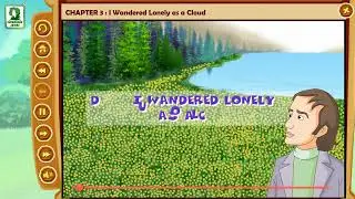 I Wandered Lonely as a Cloud | New Trends in English Reader | Best Animated Video For Kids | 2023