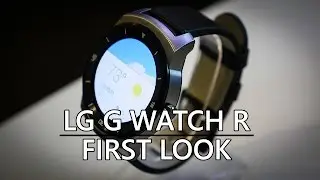 LG G Watch R First Look