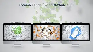 Puzzle Photo / Logo Reveal Pack After Fffects Template