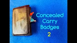 Concealed Carry Badges- A Change of Heart?