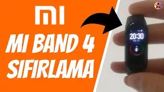 Xiaomi Mi Band 4 Sıfırlama Fabrika Ayarlarına Döndürme (Factory Reset)