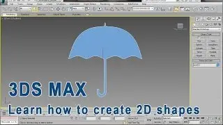 3ds Max Line Tool - Easy Beginner Tutorial