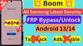 💥Boom💥 New Method 2024 All Samsung FRP Bypass Done ✅ Android 12/13/14 | Samsung Google Lock Remove