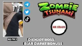 DIENJOT BOSS BIAR DAPAT BONUSS || GAME PLAY ZOMBIE TSUNAMI