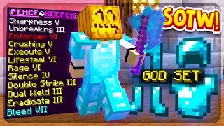 MAKING THE *ULTIMATE* GOD-SET ON SOTW! | Minecraft Factions | Minecadia Pirate