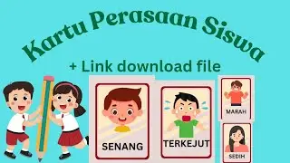 Media pembelajaran Kartu perasaanku untuk siswa