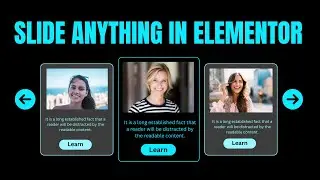 Slide Anything In Elementor For FREE | Elementor Slider | WordPress Slider