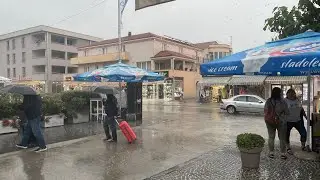 WOW ! SUDDEN HEAVY RAIN IN MEDJUGORJE