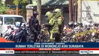 Rumah Terduga Teroris di Wonorejo Asri Digeledah Densus 88