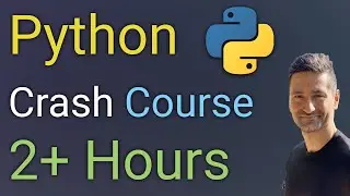 Python Crash Course - Free Full-stack Course 🦄