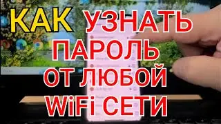 Как узнать ПАРОЛЬ от любой WI-FI сети на вашем телефоне !