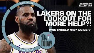 Who should the Lakers be targeting to get LeBron James more help on the floor? 🤔 NBA Today debates