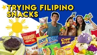 Singaporeans Try Filipino Snacks