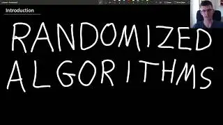 Randomized algorithms lecture #1 - probability, repeating a process