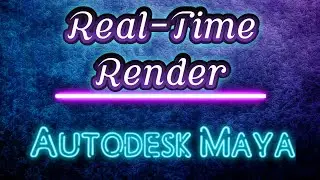 Autodesk Maya - Real-Time Рендер Мультика