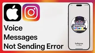 Fix Instagram Voice Messages Not Sending on iPhone (2025) | Easy Troubleshooting Guide!