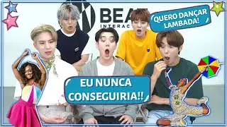 GRUPO DE KPOP REAGE A DANÇAS BRASILEIRAS (COM A.C.E)