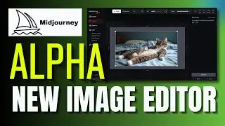 Midjourney Alpha - NEW Editing Tool On The Website