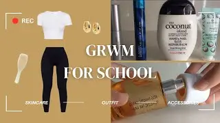 Get Ready With Me for school🤎🍵🍂