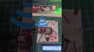 Sensor Data Sharing with ESP NOW in MicroPython #micropython  #espnow #esp32 #esp8266 #iot #shorts