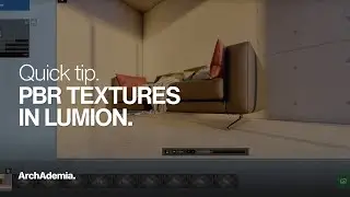 How to create PBR textures in Lumion for photo-realistic results!