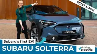 New 2022 Subaru Solterra electric family SUV first look – DrivingElectric