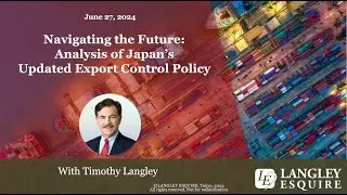 Japan Export Controls 2; updated policy; new regulation; what to watch out for