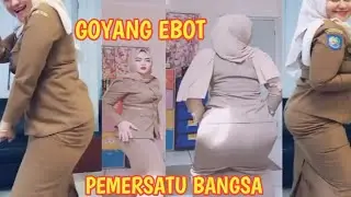 Goyang toktik pns cantik bikin panik