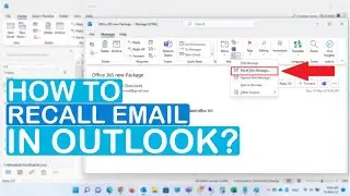 How to Recall Email in Outlook (Undo Send Any Email)?