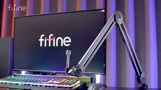 [Introducing] FIFINE BM63 Microphone Arm/Boom Arm for Gaming, Twitch Streaming, Podcasting