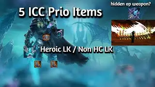 5 NON tier items to | Lich King Heroic+Normal list! #wotlk #icc #Ele