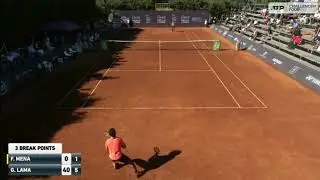 Facundo Mena (ARG) vs Gonzalo Lama (CHI), Concepcion challenger, Chile, QuarterFinal