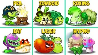 PvZ2 - Random 15 Best Pair Plants - Who Will Win ? Team Plant Vs Team Plant