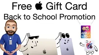 Free Apple Gift Card with a Purchase of a Mac or iPad