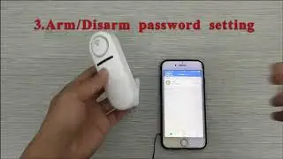 WIFI APP Control Door Sensor Alarm