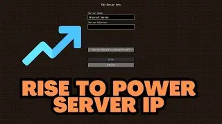 Minecraft Rise to Power Server IP Address