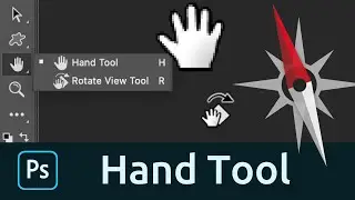 How to Use the Hand and Rotate Tools in Photoshop