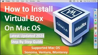 How to Install Virtual Box on Mac OS !! Create VM for Windows 11 !!