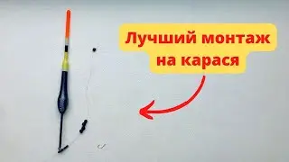 Лучшая поплавочная снасть на карася и линя.