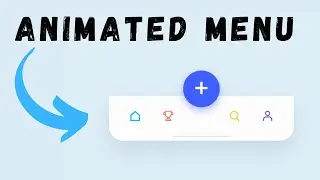 Navigation Menu Indicator using HTML & CSS | Animated Navigation Menu Bar | Animated Action Menu