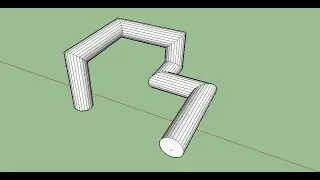 Sketchup # 07 - Sweep/ Follow me Command