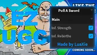 Roblox Pull a Sword OP Script | Infinite Strength, Infinite Rebirths